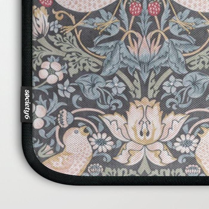 William Morris Strawberry Thief Ink Laptop Sleeve Gallery Image 3