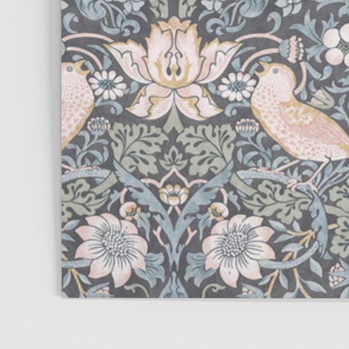 William Morris Strawberry Thief Ink Poster Gallery Image 3