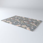 William Morris Strawberry Thief Ink Rug Gallery Image 3