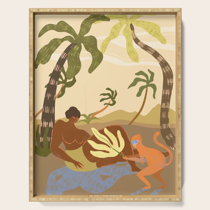 Monkey Around Serving Tray Gallery Image 1