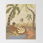 Monkey Around Throw Blanket Gallery Image 2
