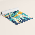 Summer Valley Vista Yoga Mat Gallery Image 2