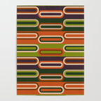 Mid Century Modern Geometry Poster Gallery Image 4