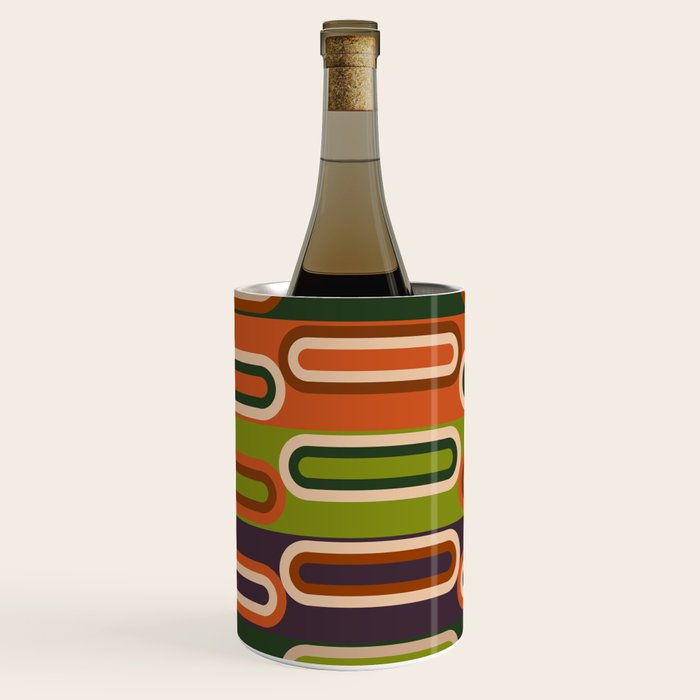 Mid Century Modern Geometry Wine Chiller Gallery Image 3