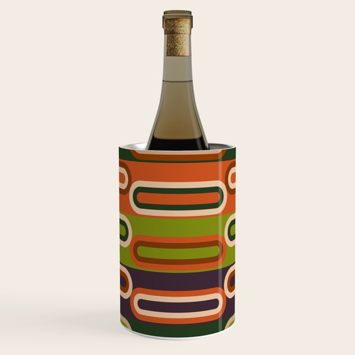 Mid Century Modern Geometry Wine Chiller Gallery Image 1