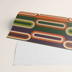 Mid Century Modern Geometry Wrapping Paper Gallery Image 2