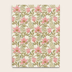 Spring Garden Flowers - Pink and Green Notebook Gallery Image 4