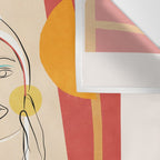 Abstract Woman 09 Wall Tapestry Gallery Image 3