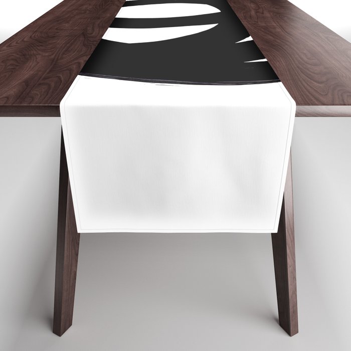 Ink Eye White Background Table Runner Gallery Image 1