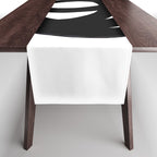 Ink Eye White Background Table Runner Gallery Image 1