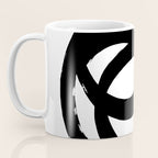 Ink Eye White Background Coffee Mug Gallery Image 3