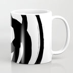 Ink Eye White Background Coffee Mug Gallery Image 1