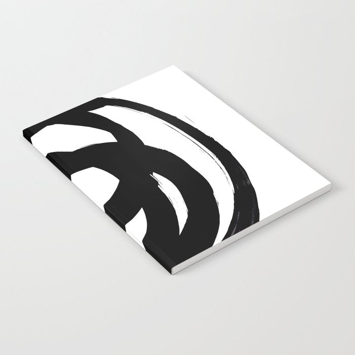 Ink Eye White Background Notebook Gallery Image 2