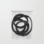 Ink Eye White Background Wall Hanging Gallery Image 1