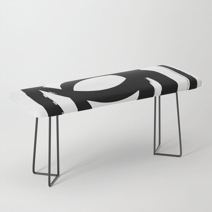 Ink Eye White Background Bench Gallery Image 1
