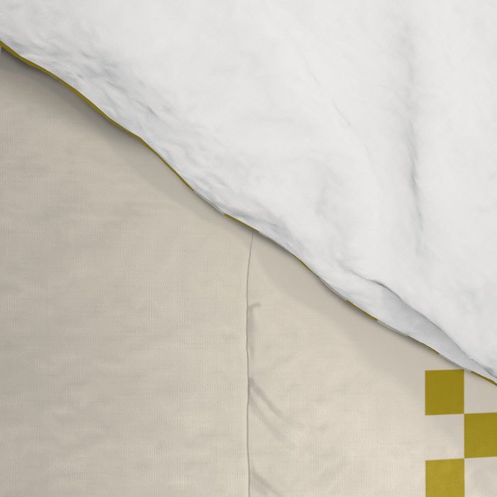 Antique Moss Check Grid Comforter Gallery Image 4
