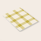 Antique Moss Check Grid Notebook Gallery Image 3