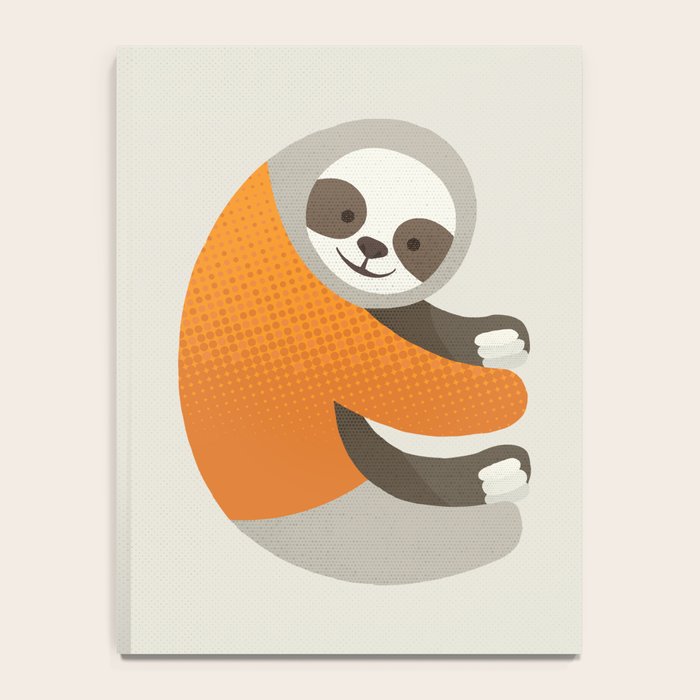 Whimsy Sloth Notebook Gallery Image 4