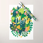 Floral Mom Wrapping Paper Gallery Image 1