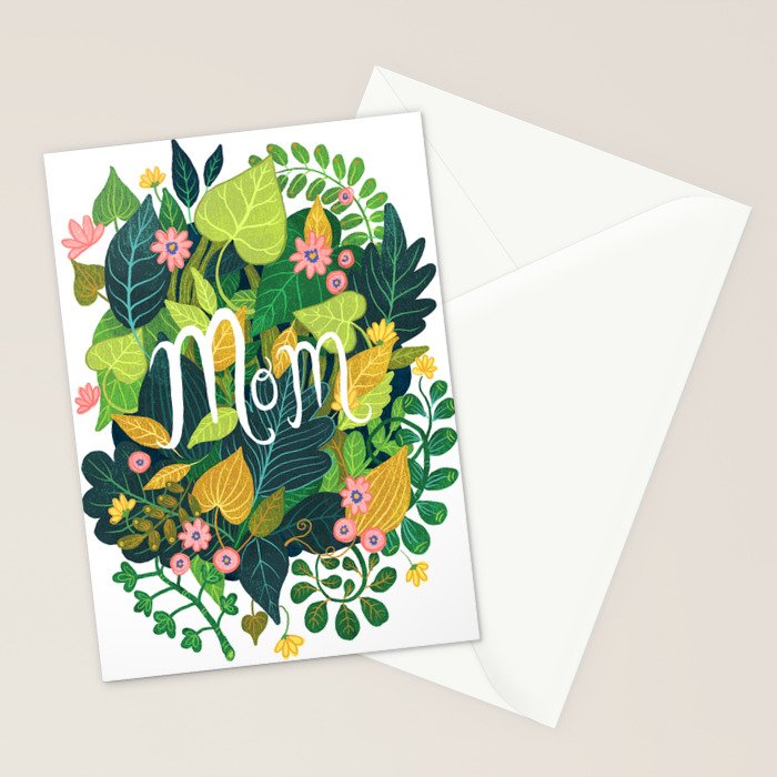 Floral Mom Stationery Card Gallery Image 2