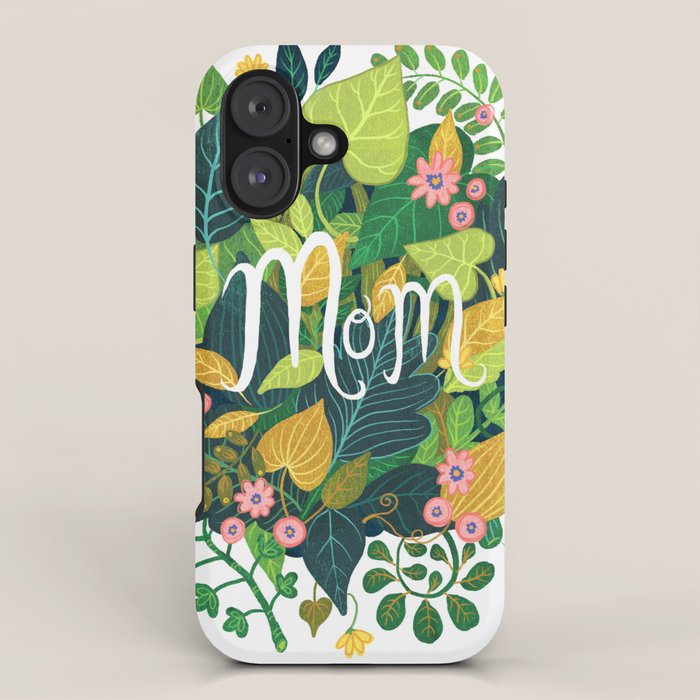 Floral Mom iPhone Case Gallery Image 1