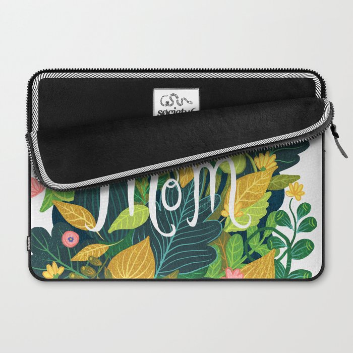 Floral Mom Laptop Sleeve Gallery Image 2