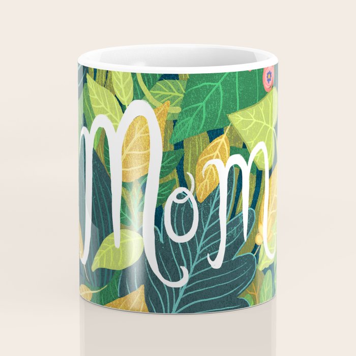 Floral Mom Coffee Mug Gallery Image 4