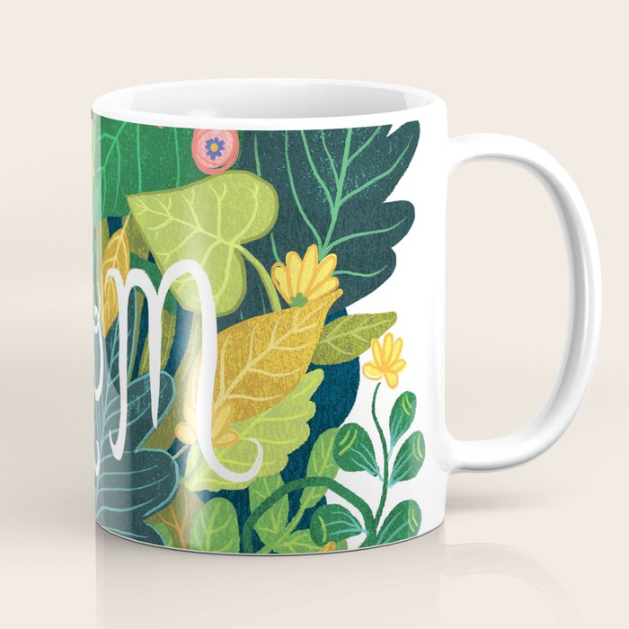 Floral Mom Coffee Mug Gallery Image 1