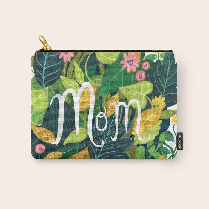 Floral Mom Carry All Pouch Gallery Image 1
