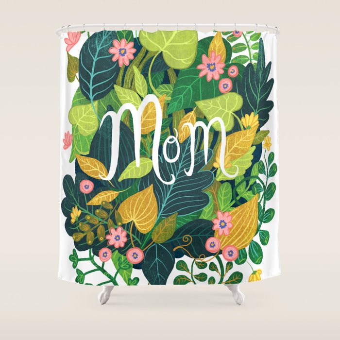 Floral Mom Shower Curtain Gallery Image 1