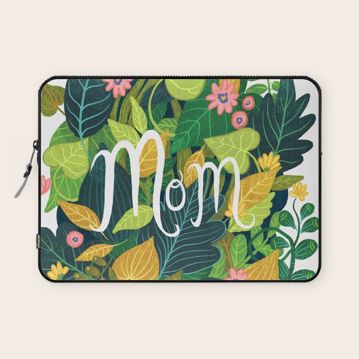 Floral Mom Laptop Sleeve Gallery Image 1