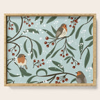 Christmas Robins Serving Tray Gallery Image 1