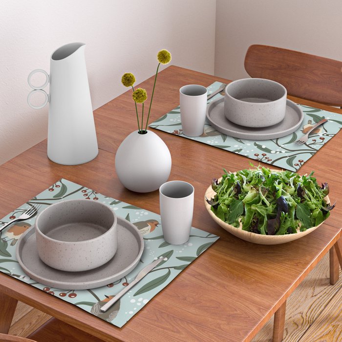 Christmas Robins Placemat Gallery Image 2