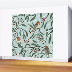 Christmas Robins Wall Mural Gallery Image 2