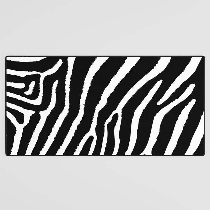 Zebra Desk Mat Gallery Image 3