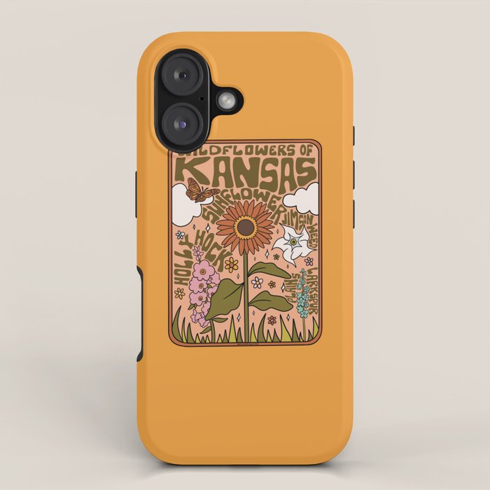 Kansas Wildflowers iPhone Case Gallery Image 1