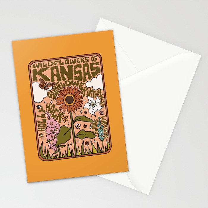 Kansas Wildflowers Stationery Card Gallery Image 2