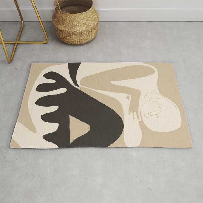 Abstract Art Figure 3 Rug Gallery Image 1