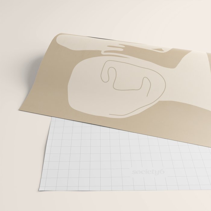 Abstract Art Figure 3 Wrapping Paper Gallery Image 2