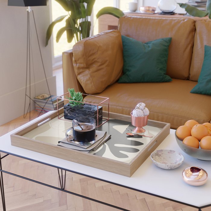 Abstract Art Figure 3 Serving Tray Gallery Image 2