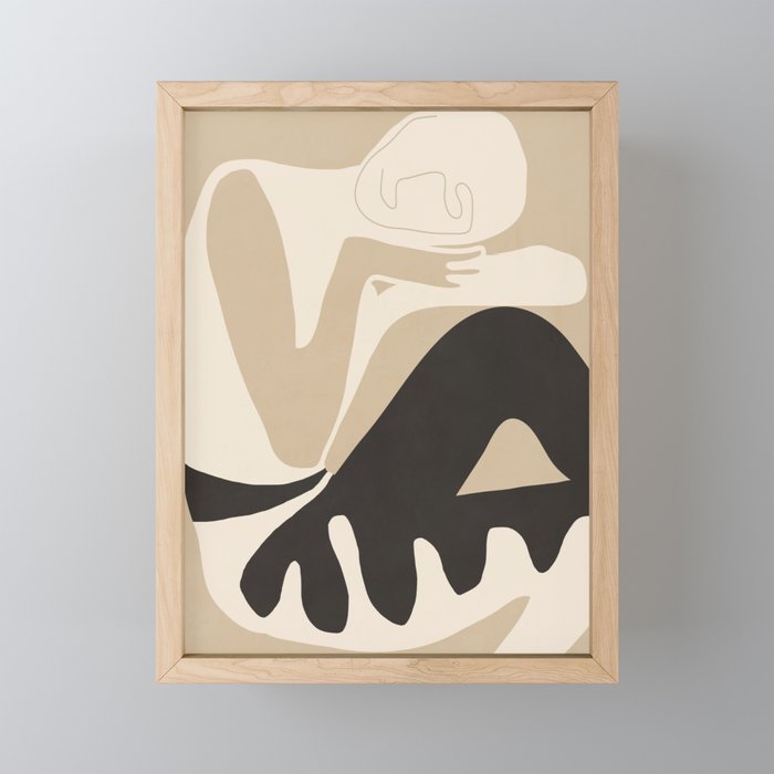 Abstract Art Figure 3 Mini Art Print Gallery Image 1