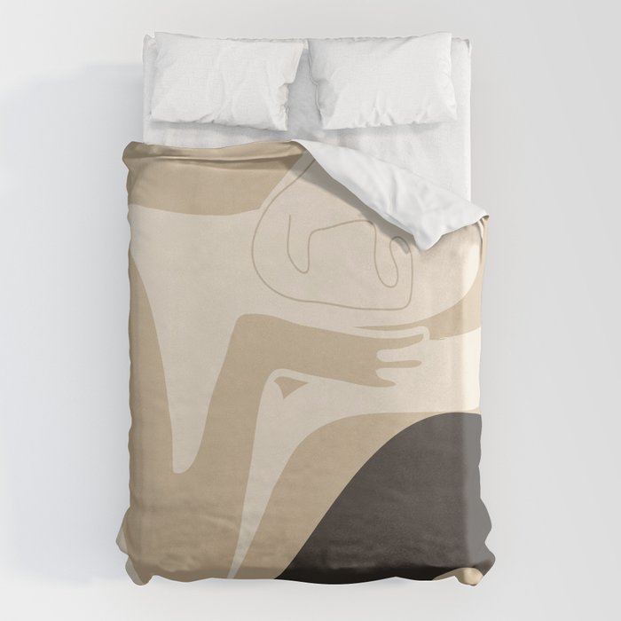 Abstract Art Figure 3 Duvet Cover Gallery Image 6