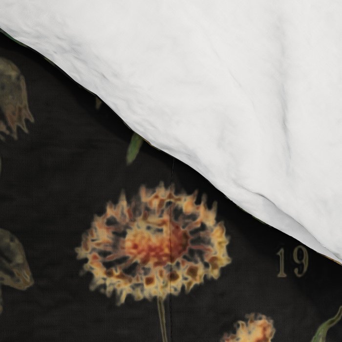 Exotic Midnight Floral Garden Comforter Gallery Image 4