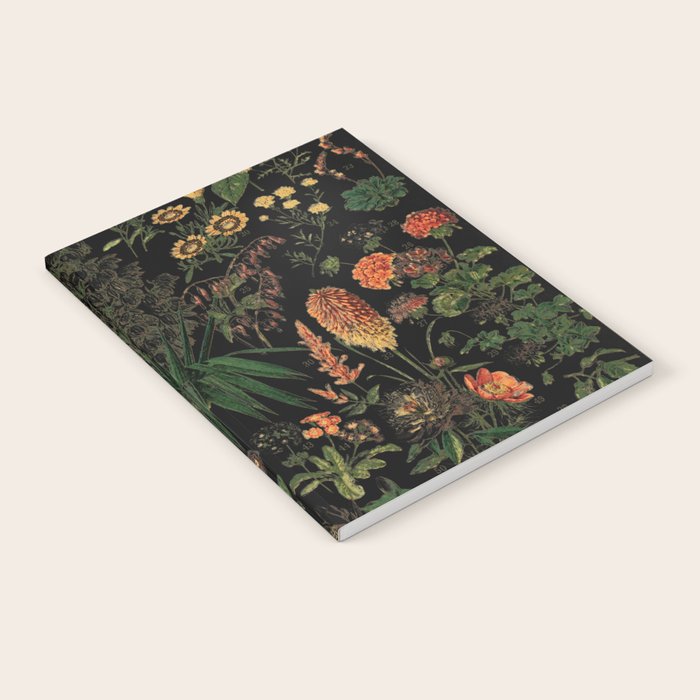 Exotic Midnight Floral Garden Notebook Gallery Image 2