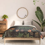 Exotic Midnight Floral Garden Comforter Gallery Image 3