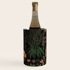 Exotic Midnight Floral Garden Wine Chiller Gallery Image 1