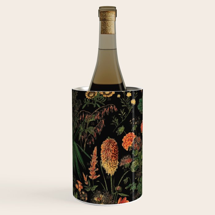 Exotic Midnight Floral Garden Wine Chiller Gallery Image 3