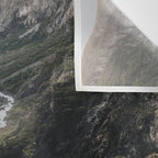 Voringsfossen Waterfall - Landscape and Nature Photography Wall Tapestry Gallery Image 3