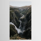 Voringsfossen Waterfall - Landscape and Nature Photography Tablecloth Gallery Image 2
