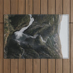 Voringsfossen Waterfall - Landscape and Nature Photography Outdoor Rug Gallery Image 1